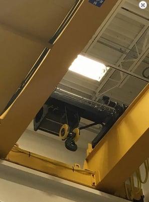 30/10 Ton, R & M, 29' 6" Span, 39' lift, radio/pendant, VFD bridge/trolley, 2008, #1724 - Image 6