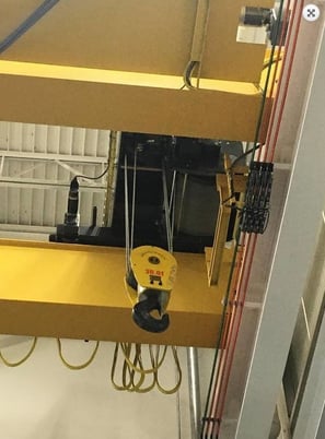 30/10 Ton, R & M, 29' 6" Span, 39' lift, radio/pendant, VFD bridge/trolley, 2008, #1724 - Image 7