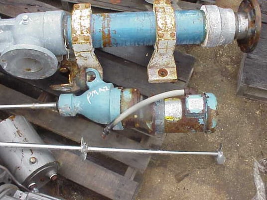 .33 HP Chemineer #PD-2, agitator, clamp-on, 1725 RPM, 208-230/460 V., 44" Stainless Steel shaft - Image 2