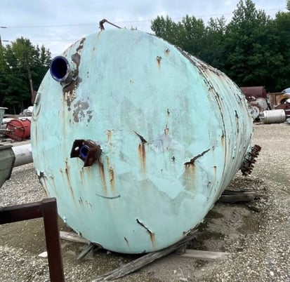 4000 gallon Pfaudler, glass lined tank, rated 15 psi internal - Image 6