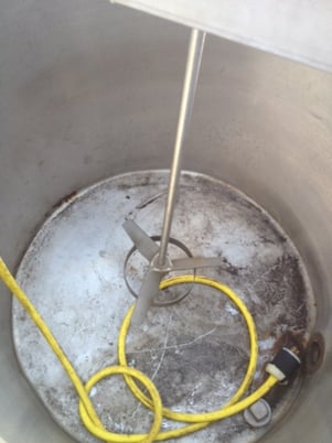 95 gallon Groen #95 GAL SP, Stainless Steel mix tank, 30" dia. x 34" deep - Image 3