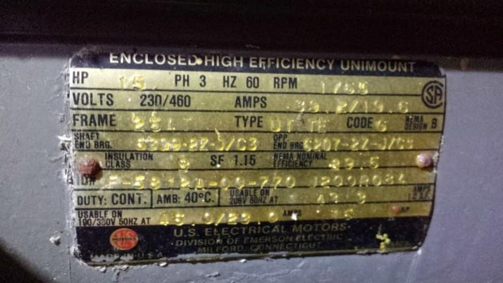 Langsenkamp #1500, Canning Finishers, 15 HP - Image 3