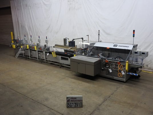 Iwka / Oystar #Cartopac SC6, automatic, horizontal hot melt glue cartoner, rated from 25-300 cartons per - Image 1