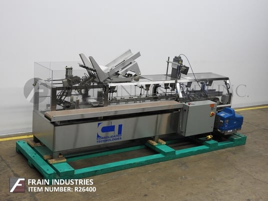 Consolidated Technoligies #HC-120C, Stainless Steel, semi-automatic cartoner - Image 5