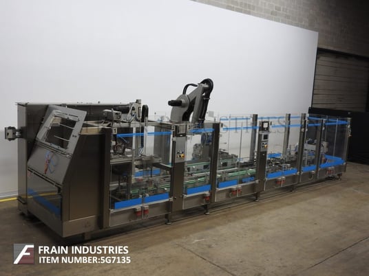 Cama Group USA #IF297, Stainless Steel, hooded tray former, robotic loader and tri-sealer - Image 1