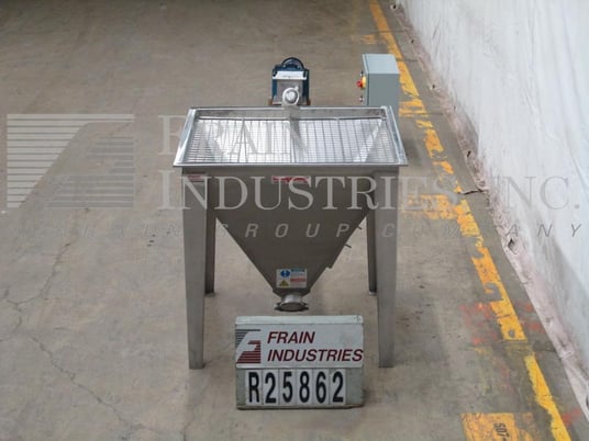 3-1/8" diameter x 10' long, Flexicon #1312, screw conveyor capable of transferring 0-60 cu.ft. product per - Image 4