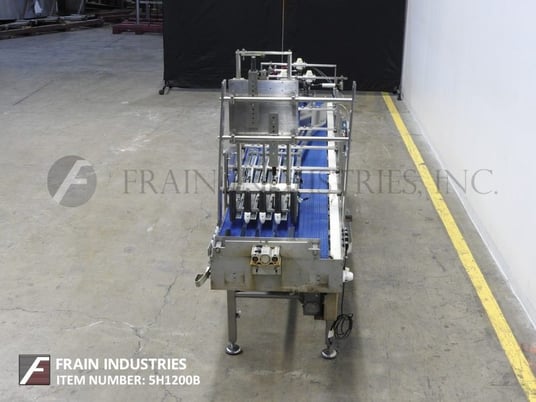 23-3/4" W x 94" L Modern, Stainless Steel, 1 to 4 lane, Intralox  style belt, accumlation table - Image 4