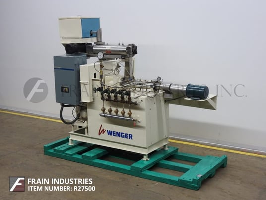 Wenger #X20, single screw extruder, continuously cook 100-1000 pph grain & cereal - Image 1