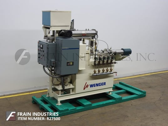 Wenger #X20, single screw extruder, continuously cook 100-1000 pph grain & cereal - Image 5
