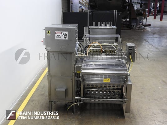 Autoprod / Oystar #FP1x8, automatic, inline, Stainless Steel cup filler and die cut heat sealer - Image 3