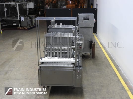 Autoprod / Oystar #FP1x8, automatic, inline, Stainless Steel cup filler and die cut heat sealer - Image 4