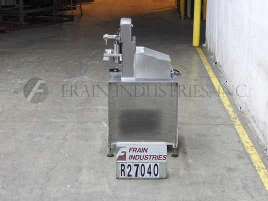 Cozzoli #F520, semi-automatic dual head table top piston filler, 2-20 containers per minute - Image 3