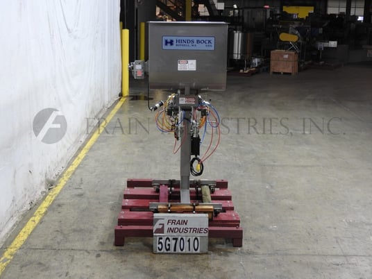 Hinds Bock #2P-64I, Stainless Steel, dual head piston filler / depositor, 16 oz to 64 oz per piston - Image 3