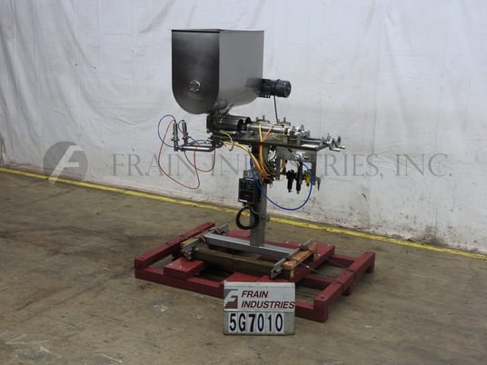 Hinds Bock #2P-64I, Stainless Steel, dual head piston filler / depositor, 16 oz to 64 oz per piston - Image 5