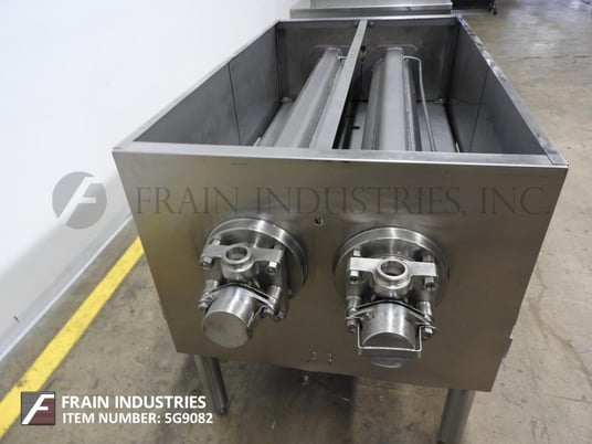 9 sq.ft., Crepaco #HD, Stainless Steel, continuous, double cylinder, scrape surface heat exchanger (2 - Image 2