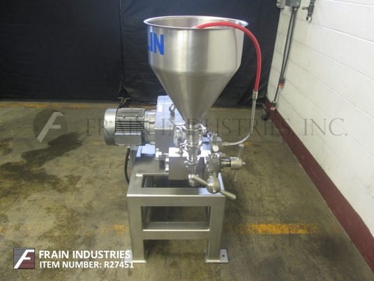 APV Gaulin #15M-8TBA, 2-stage homogenizer, rated output capacity of 15 gallons per hour - Image 2
