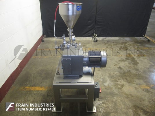 APV Gaulin #15M-8TBA, 2-stage homogenizer, rated output capacity of 15 gallons per hour - Image 3