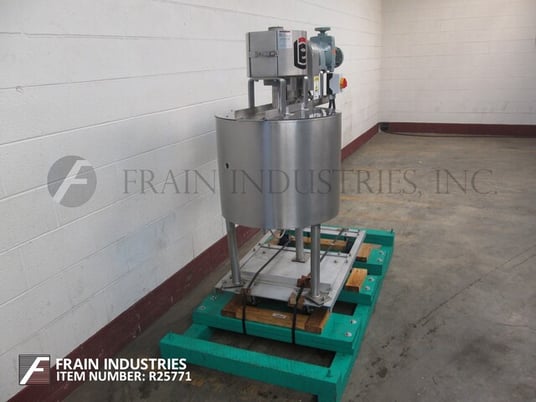 20 gallon Lee #20D9MS, double motion kettle, 304 Stainless Steel, jacketed, 50 psi - Image 2