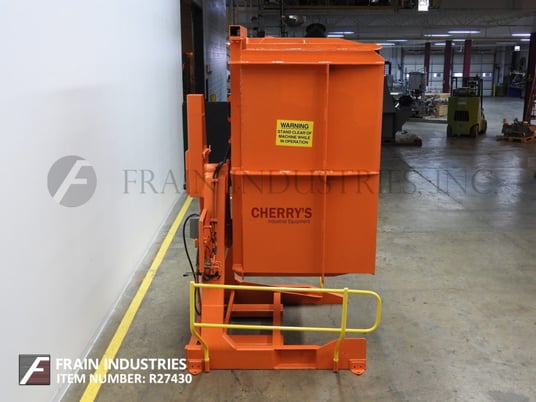 Cherrys Industies Cherrys Industries, Pallet Inverter, free standing, single clamp, 180&deg; hydraulic pallet - Image 3