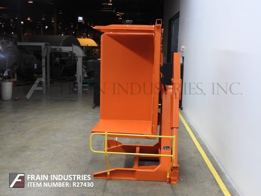 Cherrys Industies Cherrys Industries, Pallet Inverter, free standing, single clamp, 180&deg; hydraulic pallet - Image 4