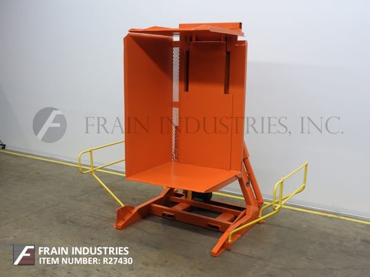 Cherrys Industies Cherrys Industries, Pallet Inverter, free standing, single clamp, 180&deg; hydraulic pallet - Image 5