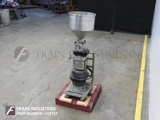 Greerco #W500V, colloid mill, capable of complete dispersion & deagglomeration, 100-300 gpm - Image 4
