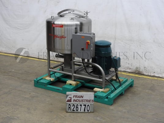 Breddo #LOR, 100 gallon, 316 Stainless Steel, single wall liquefier, 41" OD with 24" straight wall - Image 1