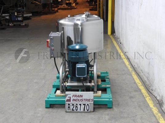 Breddo #LOR, 100 gallon, 316 Stainless Steel, single wall liquefier, 41" OD with 24" straight wall - Image 3