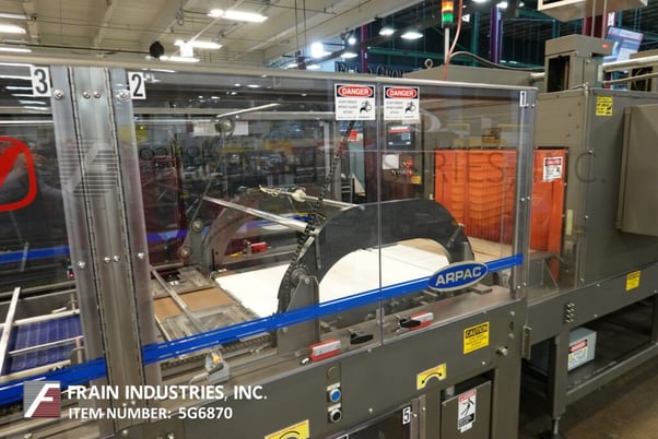 Arpac #BPMP5341, automatic, continuous motion, servo controlled, bottom overlap multipack, shrink wrapper & - Image 2