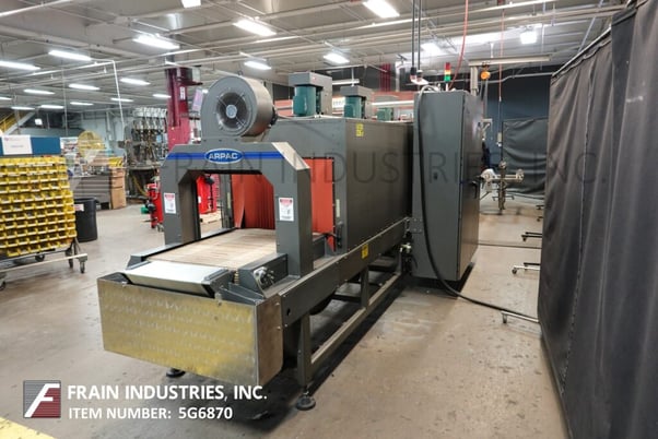 Arpac #BPMP5341, automatic, continuous motion, servo controlled, bottom overlap multipack, shrink wrapper & - Image 4