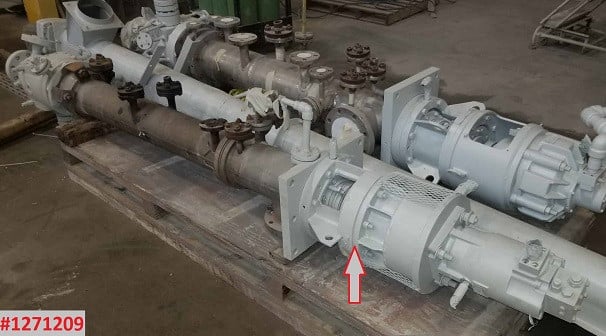 5.4 sq.ft. Luwa #L150, evaporator, thin film, 316L Stainless Steel, #1271209 - Image 1