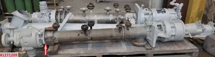 5.4 sq.ft. Luwa #L150, evaporator, thin film, 316L Stainless Steel, #1271209 - Image 2