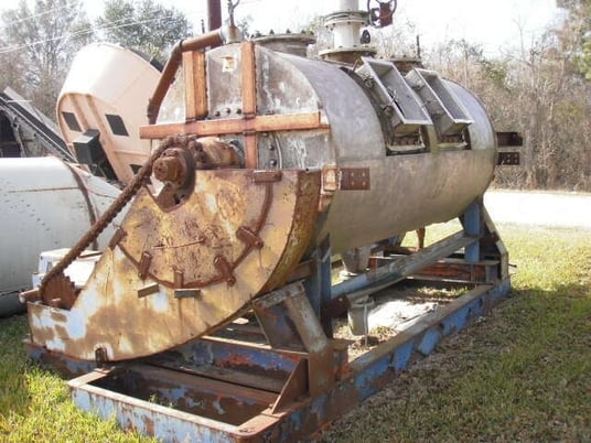 Littleford #FKM-4200D, 75 HP, 4200 L /150 cu.ft., batch plow mixer, jacketed, 304 Stainless Steel, #0914200 - Image 3