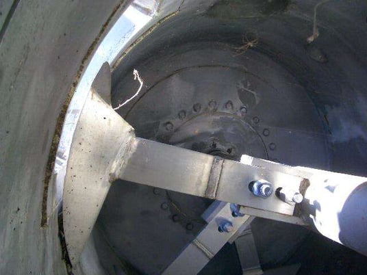 Littleford #FKM-4200D, 75 HP, 4200 L /150 cu.ft., batch plow mixer, jacketed, 304 Stainless Steel, #0914200 - Image 6