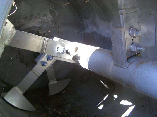 Littleford #FKM-4200D, 75 HP, 4200 L /150 cu.ft., batch plow mixer, jacketed, 304 Stainless Steel, #0914200 - Image 7