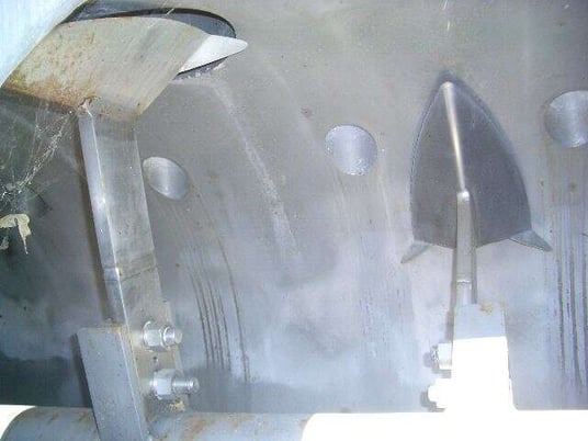 Littleford #FKM-4200D, 75 HP, 4200 L /150 cu.ft., batch plow mixer, jacketed, 304 Stainless Steel, #0914200 - Image 8