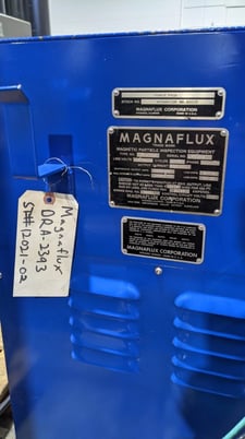 Magnaflux #DRA-2393, portable magnetic particle, 1500 amp AC, 1000 amp HWDC, 50/60 hz - Image 2