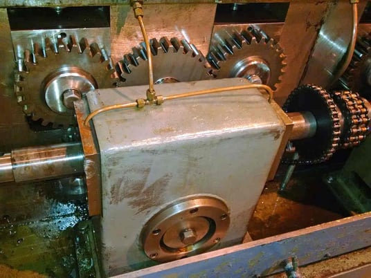 8 Stand, Michigan, 3.25" shafts, 40" roll space, 15 HP DC motor, #10156 - Image 9