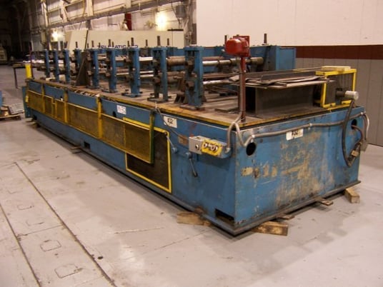 9 Stand, Dahlstrom, 2" dia.spindle, 30" roll space, air clutch, 30 HP, used, #7840 - Image 3