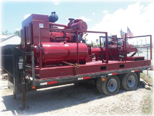 10000 psi @ 80 GPM, Gardner Denver #TX-450SB, hydro blaster, soft seat valves, 500 HP - Image 1