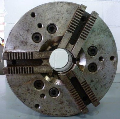 12" Cushman #1059012A08C V-01051, 2-1/2" thru hole, A1-8, steel body, s/n #FO-82434, #17227 - Image 5