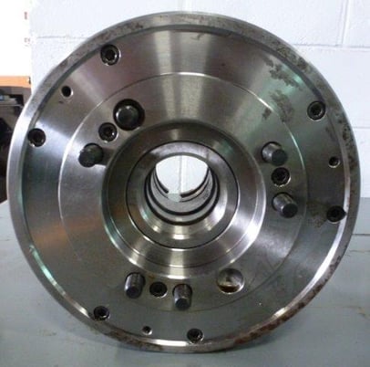 12" Cushman #1059012A08C V-01051, 2-1/2" thru hole, A1-8, steel body, s/n #FO-82434, #17227 - Image 6