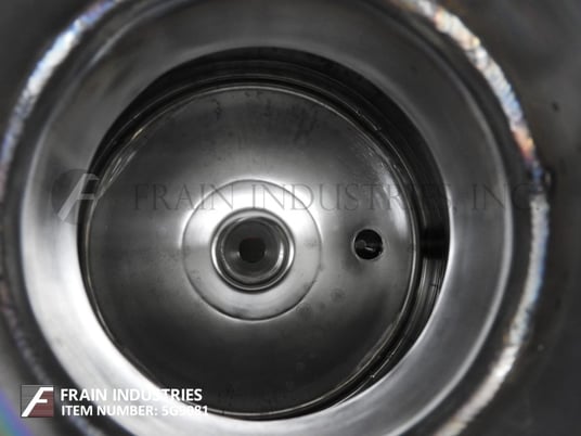 53 gallon Precision Stainless, 316L Stainless Steel, jacketed, internal vacuum tank, 24" diameter x 37" deep - Image 2