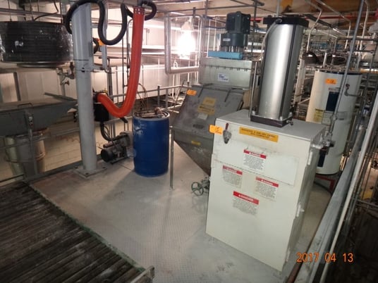 American Process Systems #PBC-50, bag compactor, 1994 - Image 1