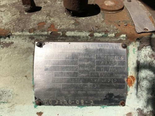 1200 GPM @ 700' TDH, Ingersoll-Rand, 4x14A END/TOP, 3560 RPM, #3167 - Image 1