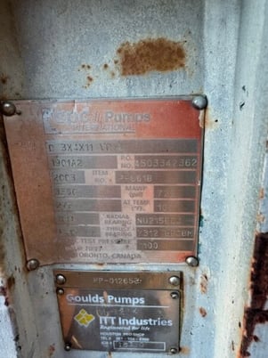 275 GPM @ 331' TDH, CPC United, 3x4x11 VP-B, 3560 RPM, #3064 - Image 6