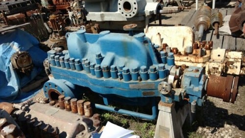 1300 GPM @ 2700' TDH, David Brown, 4x8x10-1/2 MSD-D, 6 STG, 3560 RPM, #2976 - Image 2