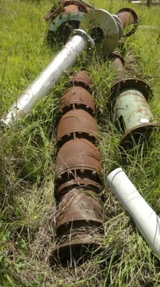 2800 GPM @ 308' TDH, Goulds #VMP, 10x12x16 DHL, 5 STG, 1760 RPM, #2612 - Image 3