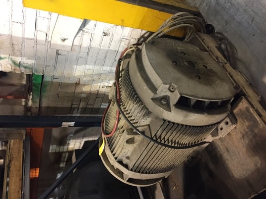 200 HP 3575 RPM General Electric, Frame 444TDZ, ODP, 209 amp, 460 Volts Atlas Copco 9711-1403-10 - Image 5