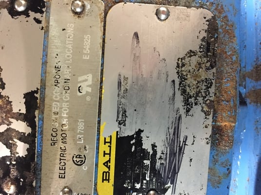 125 HP 3565 RPM Baldor, Frame 404TSC, ODP, 143 amp, 460 Volts - Image 2